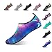 HMIYA Aqua Socks Beach Water Shoes Barefoot Yoga Socks Quick-Dry Surf Swim Shoes for Women Men