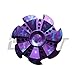 BESKIT Hand Spinner Fidget Toy Fast Bearing EDC Focus Toy for Killing Time Relieves Stress And Anxiety And Relax for Children and Adults [2017 NEW] - Purple