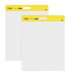 Post-it Easel Pad, 20 in x 23 in, White, 20
