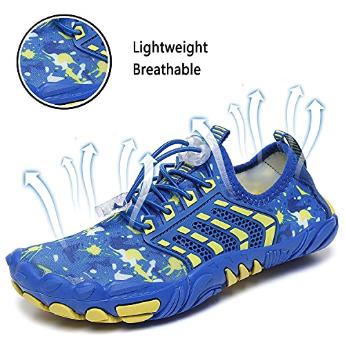 Quickshark Kids Water Shoes Boys Girls Barefoot Aqua Socks Lightweight