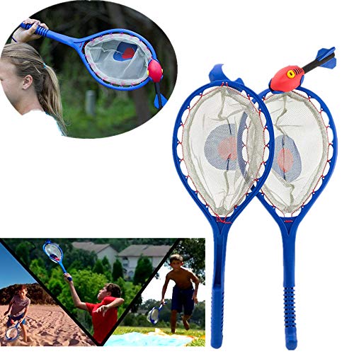 Chartsea Outdoor Sports Tennis Catching Ball Throw and Catch Reaction Training Garden,Park and Sports Fields Outdoor Toy Game for Kids Boy Adults Gifts (A)