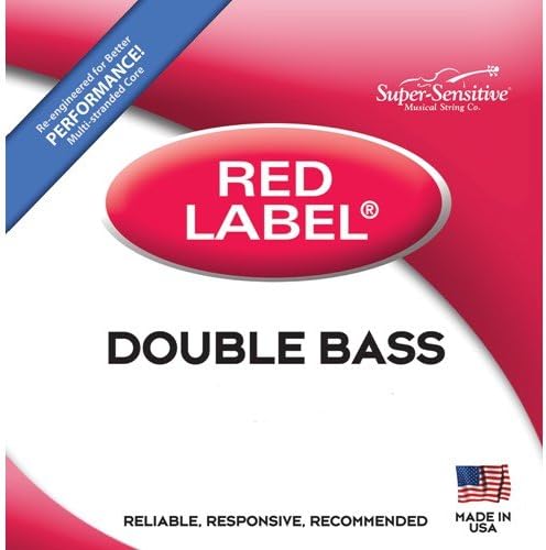 Supersens 18126 Red Label Bass G String, 1/4 Junior Size