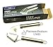 Platinum Products #1 Garlic Press and Peeler Set Stainless Steel Mincer and Silicone Tube Roller FDA Approved Made from the Best Stainless Steel on the Market 18/10 304 Used by Professionals Worldwide