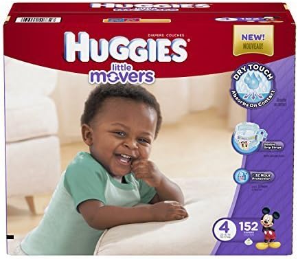 amazon huggies little movers size 4