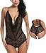 Avidlove Women Sexy Lingerie Teddy One Piece Lace Halter Babydoll Bodysuit