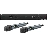 Sennheiser XSW 1-835 Dual Channel Wireless Microphone System,Black