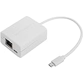 UCTRONICS for Raspberry Pi Zero Ethernet and Power, Micro USB Ethernet/PoE Adapter for Fire TV Stick, Chromecast, Google Mini, and More, IEEE 802.3af Compliant