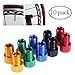WINOMO 10pcs Bike Valve Adapter Bicycle Presta to Schrader Converter Tube Pump Air Compressor Tools