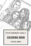Fifth Harmony Adult Coloring Book: Pop Girl Group and X Factor Sensations, Beautiful Camilla Cabello and Lauren Inspired Adult Coloring Book (Fifth Harmony Books)
