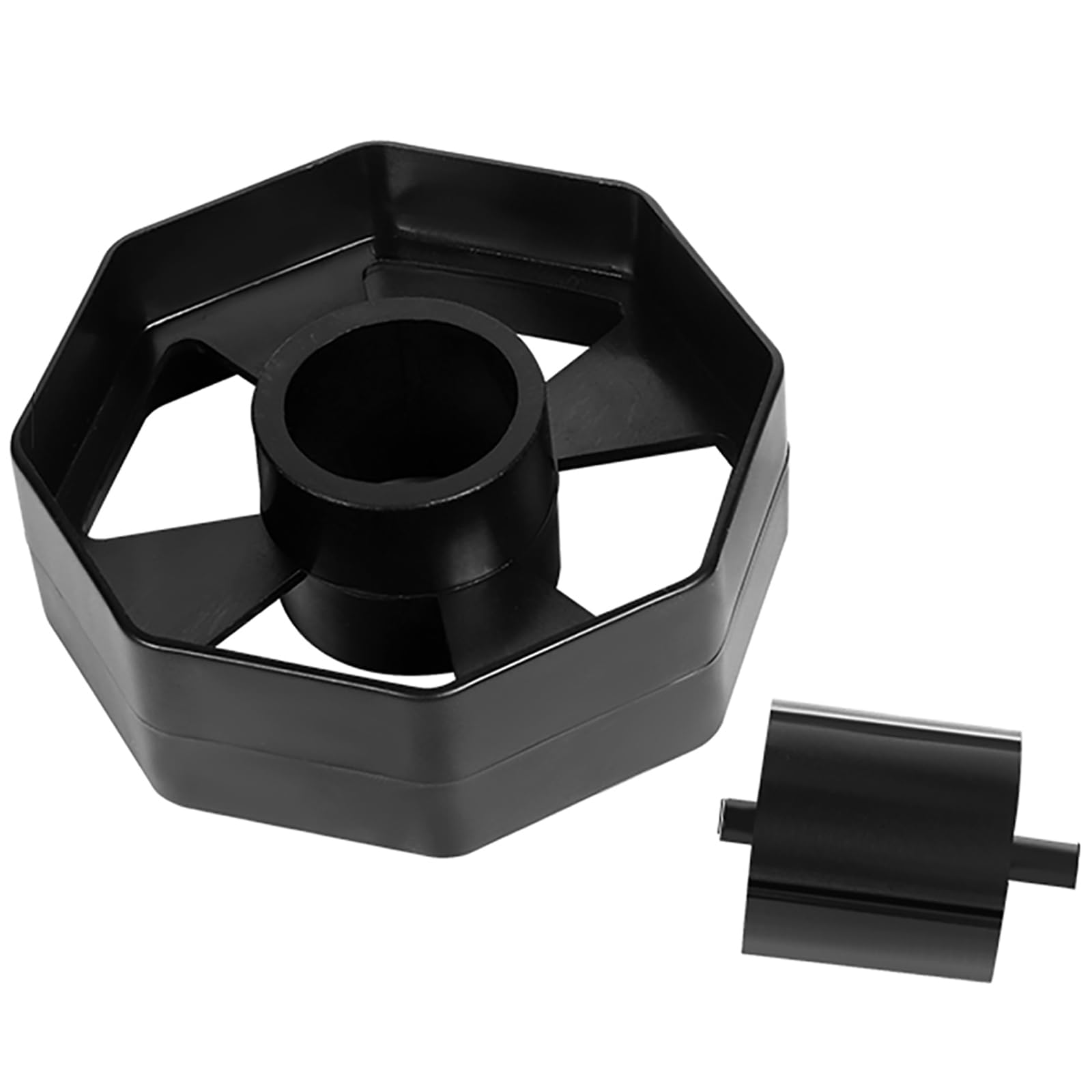Tape Dispenser Wheel 36mm Desktop Black Durable Replacement Parts for Shop Office or School(Wheel Only)