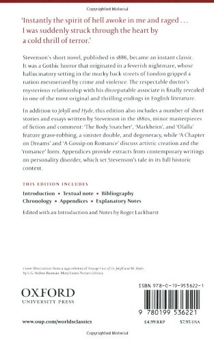 Dr. Jekyll and Mr. Hyde and Other Tales [Oxford World's Classics]