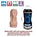 Sexymate Male Masturbation Cup 3D Texture Convex Realistic Masturbator Cup Vagina Pocket Pussy Sex Toys Man Masturber Toys Men Masturber Cup (Masturbation Cup)