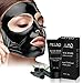 Blackhead Remover Mask Black Mask Activated Bamboo Charcoal Deep Cleansing Purifying Peel Off Mask Suction Mud Facial Mask for Face & Nose Acne Treatment (Blackhead Remover Mask)