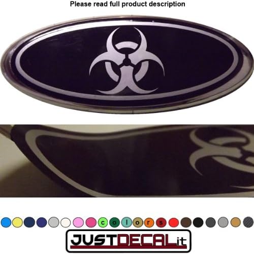 Biohazard (Size 5.2 in X 2 In) Fits Ford