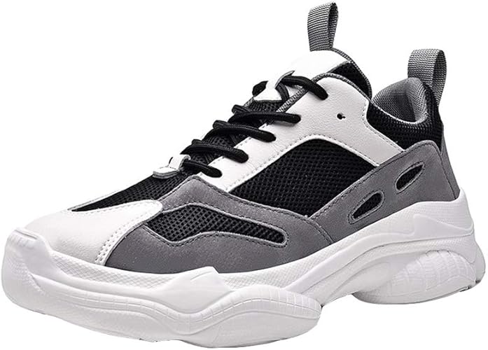 Amazon Miaomise スニーカー メンズ 厚底靴 レースアップ ペアシューズ ペア カップル スニーカー ペアルック レディース メンズシューズ 通気性 ランニングシューズ ダンススニーカー カップル靴 アウトドア スポーツ 男女兼用 スニーカー