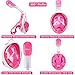 TriMagic 180° Full face Snorkel mask with Large Viewing Area for Kids (XS)