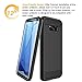 LK [3 PACK] for Samsung Galaxy S8 Screen Protector (Case Friendly), [Full Coverage] PET Soft Flexible TPU film with Lifetime Replacement Warranty-Clear