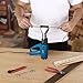 Powerextra 1800W Heat Gun Kits Variable Temperature 122℉-1022℉(50℃- 550℃) High Power Hot Air Gun, 2 Speed-Setting, 4 Nozzle Attachments for Crafts, Stripping Paint, Shrinking PVC, Paint Stripping