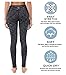 Queenie Ke Women Power Flex Yoga Pants Workout Running Leggings - All Color Size M Color Black Grey Space Dye Long