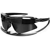 SEKKAF Polarized Sports Sunglasses for Men Women and Youth, UV400 Protection Ideal for Cycling Baseball Fishing Golf Running