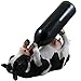 Drinking Cow Wine Bottle Holder Statue in Country Farm Kitchen Bar Decor Wine Stands & Racks and Decorative Animal Sculpture Gifts for Farmers