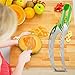 Summer Sale Save $7.77 - Watermelon Slicer Knife & Melon Fruit Cutter Tool For Effortless Slicing, Carving & Coring With Stainless Steel Blades & Non-Slip Grip Handle & Good For Cantaloupe & Cake Too