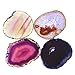 Purple Agate Coasters (Set of 4)
