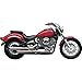 Cobra Boulevard Slashcut Complete Exhaust System for Yamaha V-Star 1100 - Yamaha XVS1100A V Star 1100 Classic 2000-2009