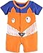 Fiream Baby Boys Summer Short Sleeve Animals Romper(Fox,6M)