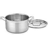 Cuisinart MCP44-24N MultiClad Pro 6-Quart Skillet, Saucepot w/Cover