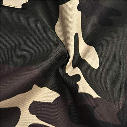 Molyveva Women Camouflage Casual Pants Joggers Trousers Hip Hop Rock Trousers - Thumbnail 5