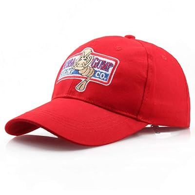Adjustable Red Baseball Cap with Embroidered Bubba Zambia Ubuy
