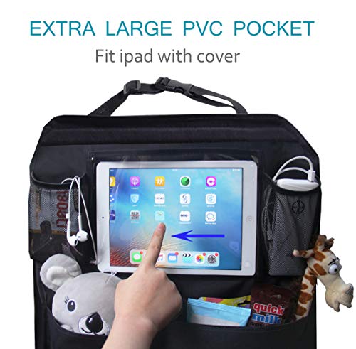 1 Protectors+Pockets+Covers+Backseat+Black