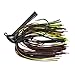 BOOYAH Boo Jig Bass Fishing Lure with Weed Guard, Black/Brown/Chartreuse, Baby Boo Jig (5/16 oz), One Size