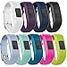 SKYLET Compatible with Garmin Vivofit JR Bands/Vivofit 3/ JR.2 Bands, Silicone Replacement Bands Compatible with Garmin Vivofit 3 Vivofit JR.2 with Secure Buckle Kids Women Men Large Small