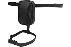 Thigh Harness Leg Bag Women PU Leather Fanny Pack for Music Festival Theme Park Party Daily Outdoor Camping Running with Larg