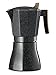 Osaka Stovetop Espresso Maker - Aluminum with Marbled Coating, Stove-Top Moka Pot