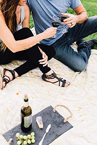 Witspace Swaddling Blankets Comfort Food Creations Burrito Wrap Blanket Perfectly Round Tortilla Throw (152X152cm) - Thumbnail 7