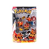 Pokemon TOMY Basic Figure Evolution 3-Pack Tepig, Pignite & Emboar