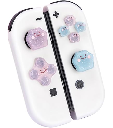 Amazon.com: Goma de silicona pulgar Stick Grips Joystick Cap Cover