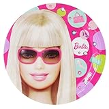 Barbie All Dolled Up 7-inch Paper Plates, 8-Count