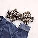 GRNSHTS Baby Girls 3Pcs Skirt Set Blue Jean Shirt + Leopard Skirt + Headband (80/6-12 Months, Cowboy Shirt + Leopard Skirt)