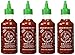 Huy Fong, Sriracha Hot Chili Sauce, 9 Ounce Bottle (4 Pack)