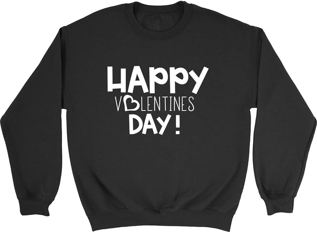 Shopagift Kids Happy Valentines Day Childrens Jumper Sweatshirt Amazon