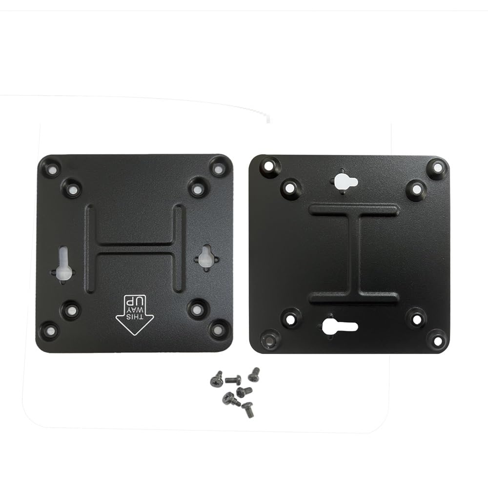 Gintai Bracket Mounting Plate with Screw without Skull or Hades Stock Repair Replacement for Intel NUC Vesa 4th 5th 6th 7th 8th 10th 11th, Wall Plate, Standard Wall Bracket
