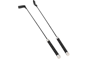 JOROBURO 2Pcs Dog Whip, Durable Pet Dog Training Whip Horsewhip Type Accessory with Anti Slip Handle, Pet Agitation Whip Dog Bite Tug Toy for German Shepherd Medium Large Dogs