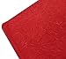 Golden State Art, Memo Photo Album Hold 4x6 Pictures - Design Book DIY Gift, Use for Family, Wedding, Memories, Collection (Red, 200 Pockets, 2 Photos Per Page, Suede)