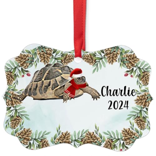 Hermann's Tortoise Christmas Ornament 2024