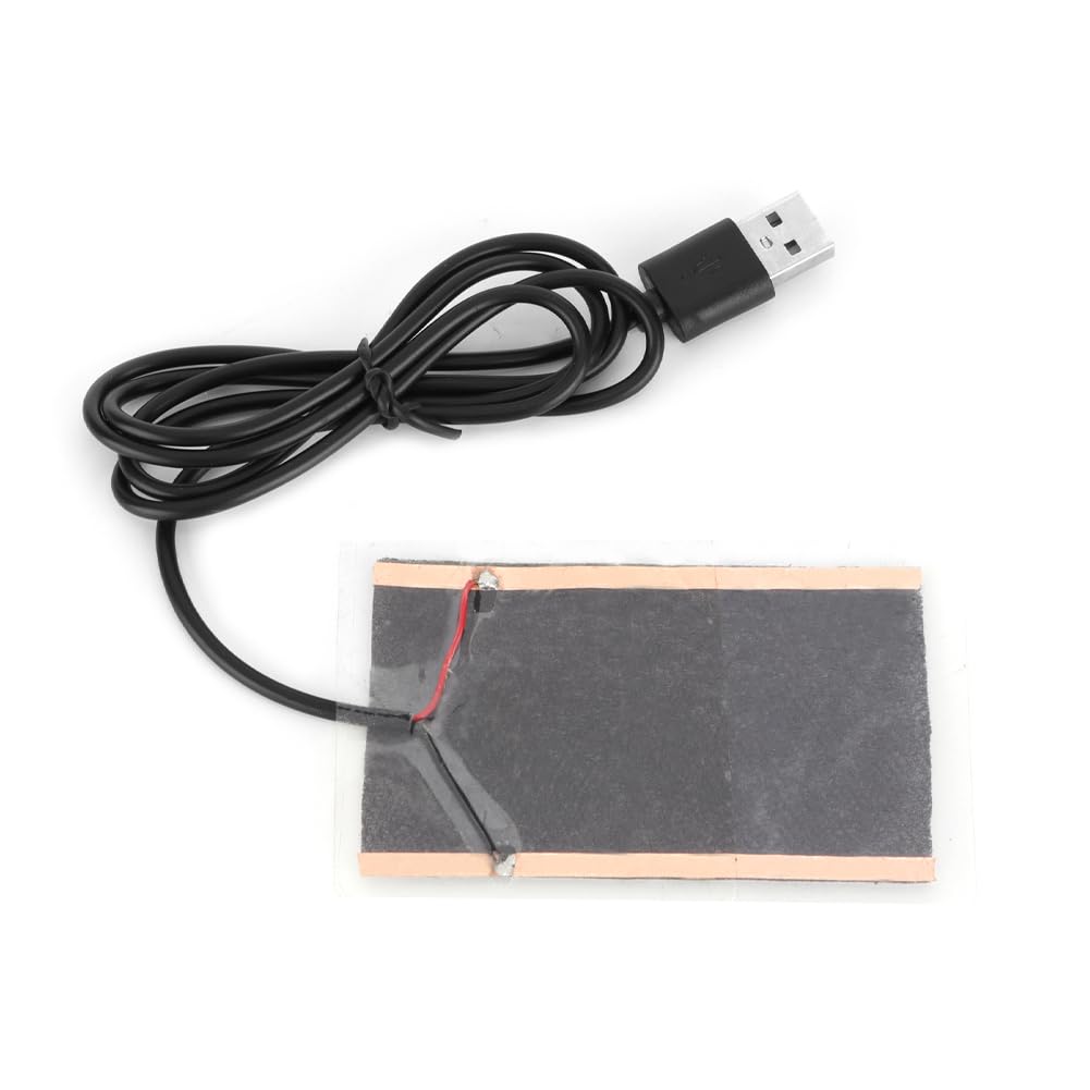 Joyzan Reptile Heating Pad, Waterproof Heat Mat Electric Film Carbon Fiber Heater Sheet Piece Constant Temperature Lightweight Warming USB Pad for Turtle Tortoise Snake Lizard Hermit Crab Amphibians