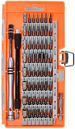 60-in-1 Precision Screwdriver Set with 56 Magnetic Bits for all Electronics Devices,Magnetic Driver Kit for Cell Phone, Tablet, PC, Macbook, Camera,Shaver,Electronics Repair Tool Kit